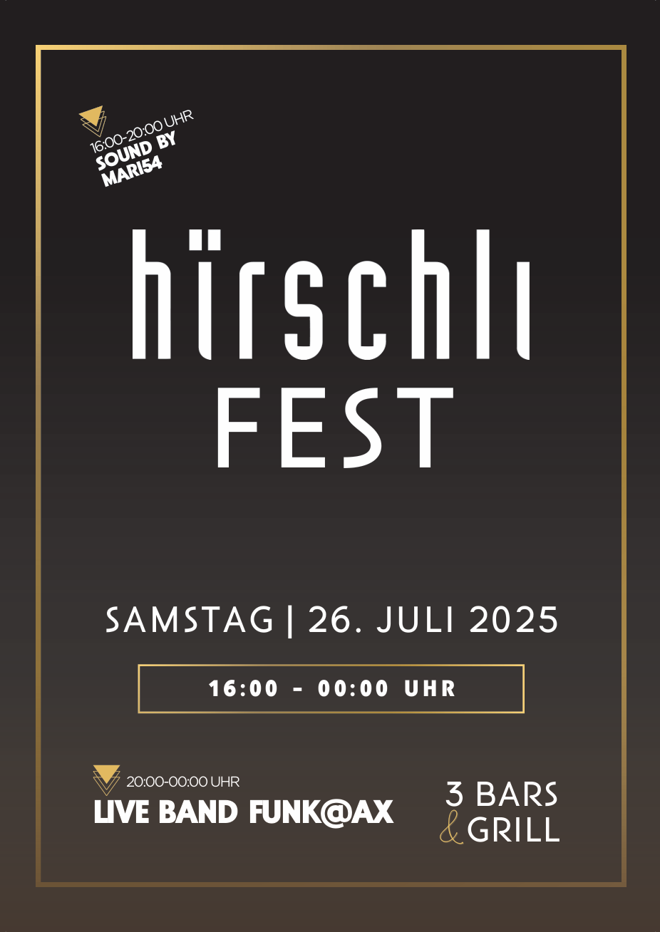 Flyer Hirschlifest 2025