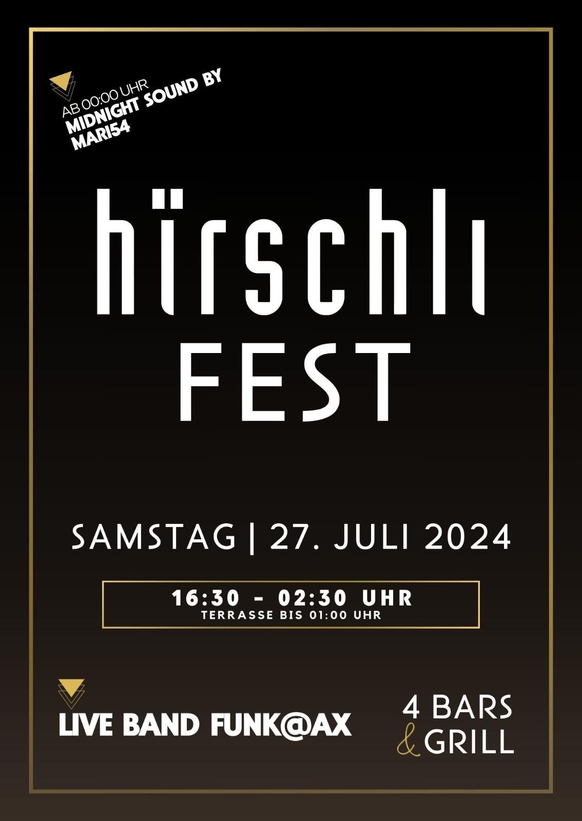 Plakat Hirschlifest 2024
